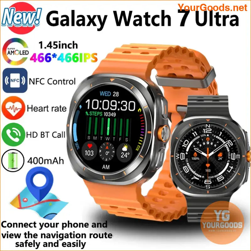 Samsung Galaxy Watch 7 Ultra GPS NFC Smartwatch - YourGoods Online Shop