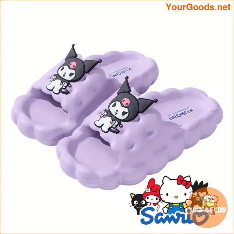 Sanrio Hello Kitty Summer Slippers Comfortable Cute AntiSlip - YourGoods Online Shop