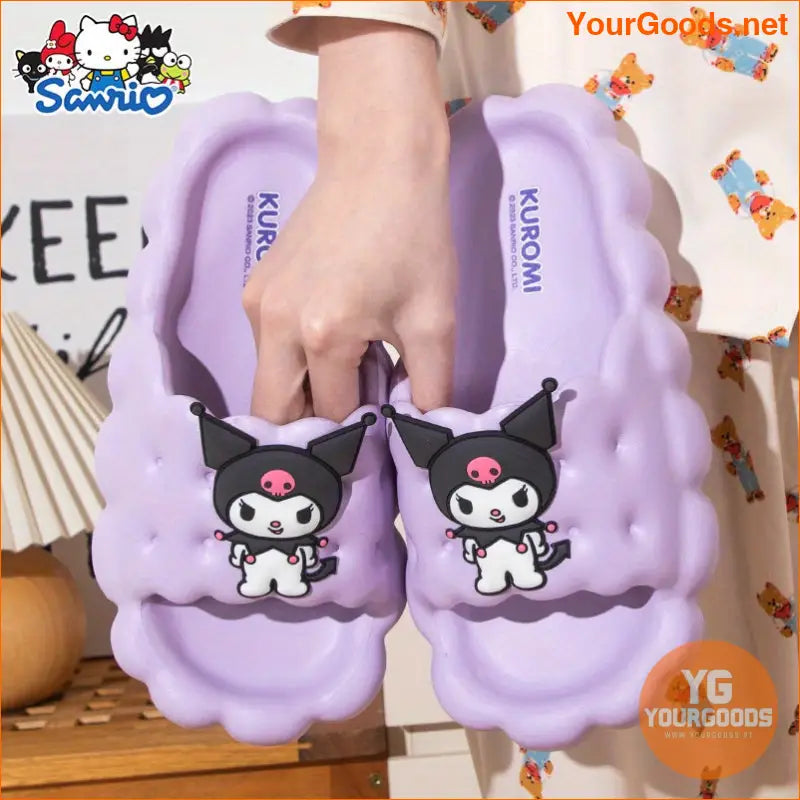 Sanrio Hello Kitty Summer Slippers Comfortable Cute AntiSlip - YourGoods Online Shop