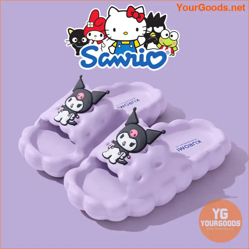 Sanrio Hello Kitty Summer Slippers Comfortable Cute AntiSlip - YourGoods Online Shop