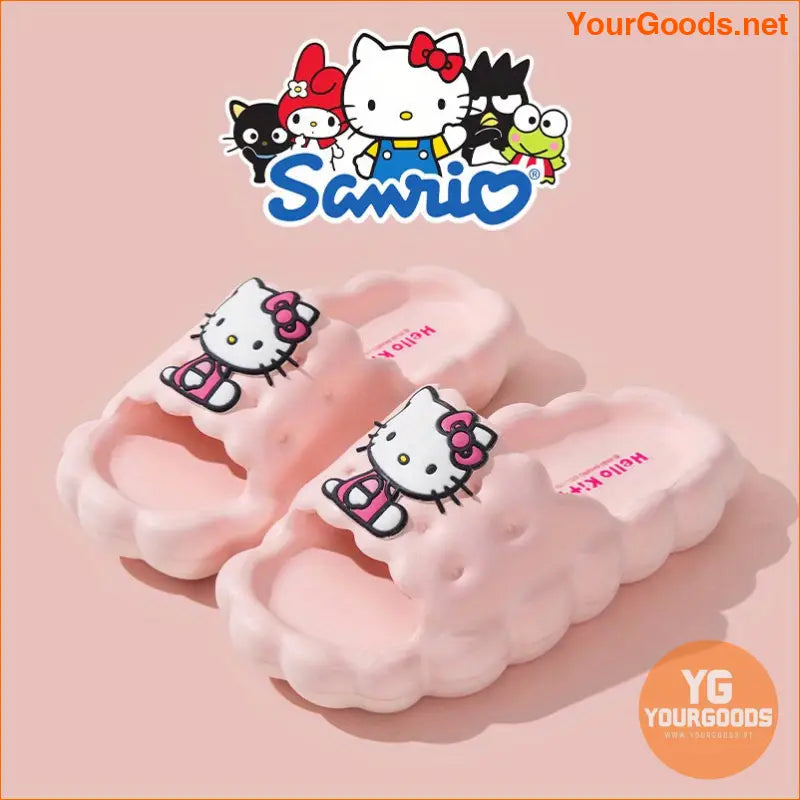 Sanrio Hello Kitty Summer Slippers Comfortable Cute AntiSlip - YourGoods Online Shop