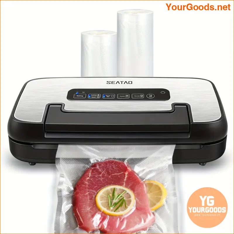 SEATAO VH5156 Vacuum Sealer HeavyDuty Multipurpose BuiltIn Roll Storage - YourGoods Online Shop