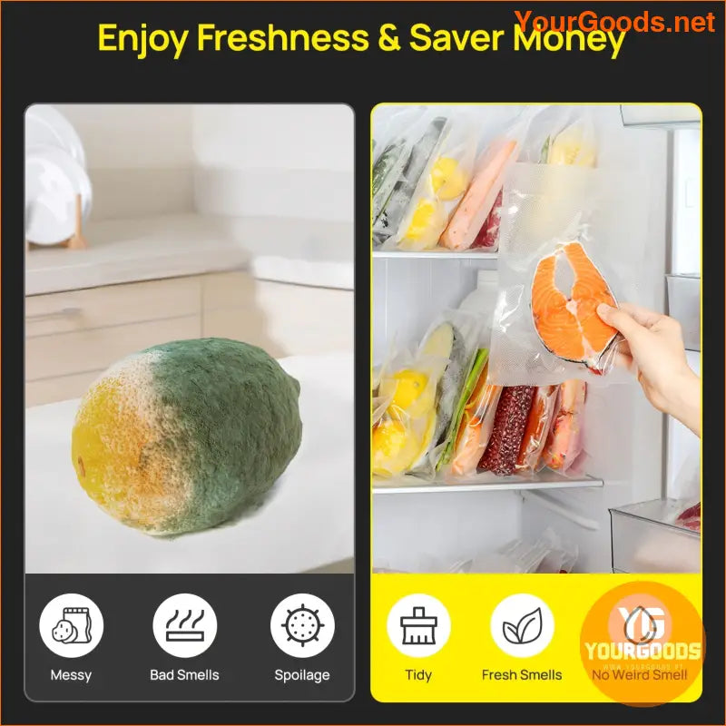 SEATAO VH5188 Commercial Vacuum Sealer Multifunction 90kPa Double Seal - YourGoods Online Shop