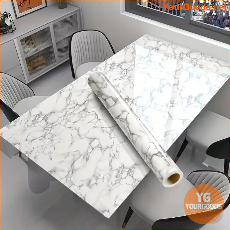 Self Adhesive Marble Pattern Waterproof Wall Table Stickers - YourGoods Online Shop