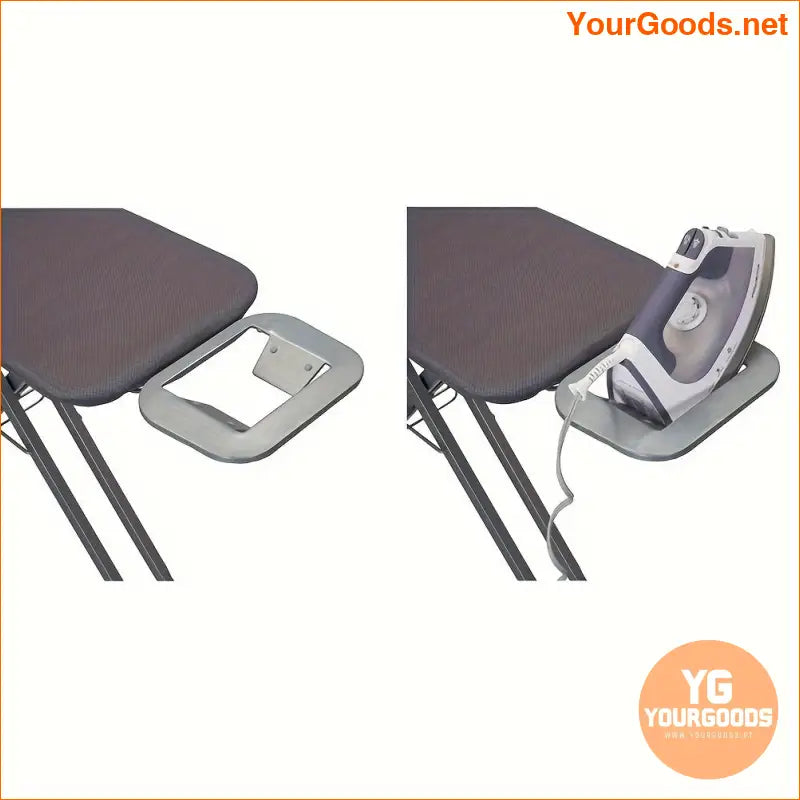 Silver Mesh Steel Top Ironing Center - YourGoods Online Shop