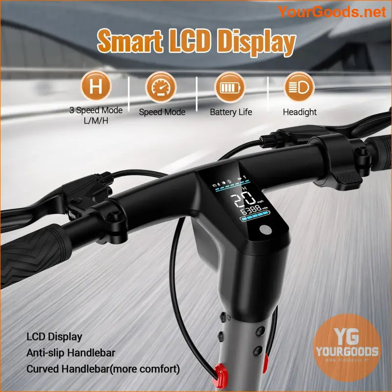 SISIGAD 10 Electric Scooter 500W 20 MPH 26 Mile Range - YourGoods Online Shop