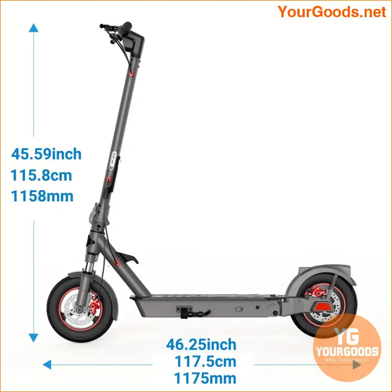 SISIGAD 10 Electric Scooter 500W 20 MPH 26 Mile Range - YourGoods Online Shop