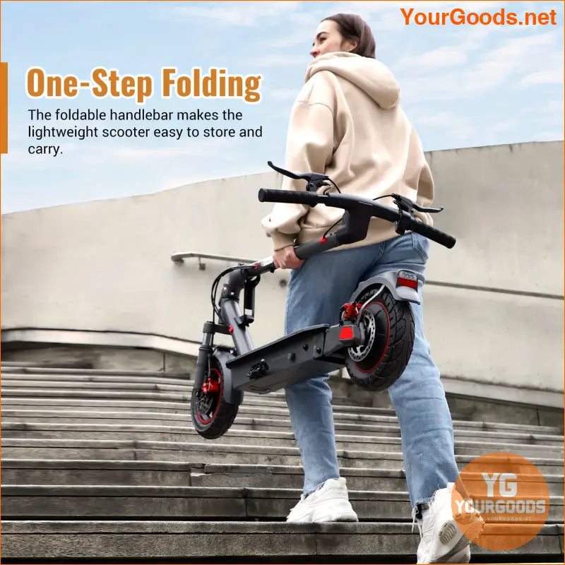 SISIGAD 10 Electric Scooter 500W 20 MPH 26 Mile Range - YourGoods Online Shop