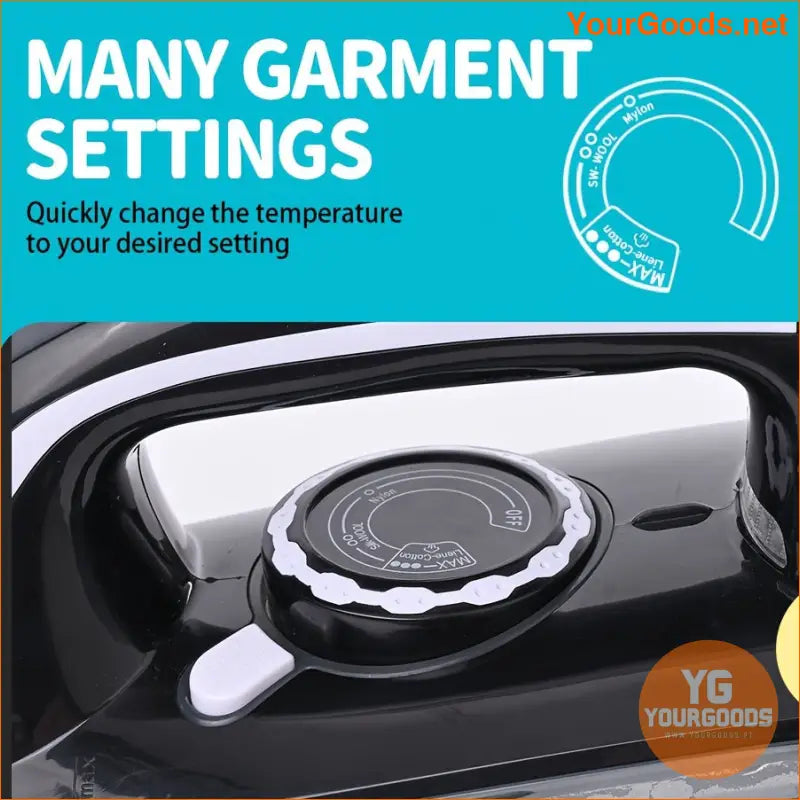 Smart Ceramic Non Stick Steam Iron Safe Auto Off - YourGoods Online Shop