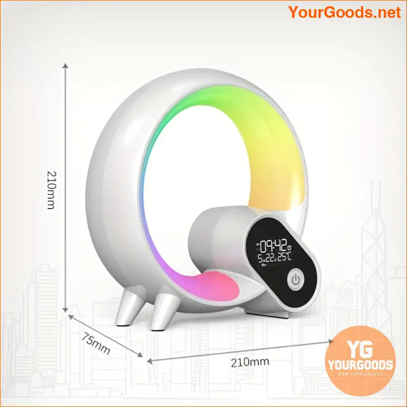 Smart Color Changing WakeUp Alarm Clock with Speakers - YourGoods Online Shop