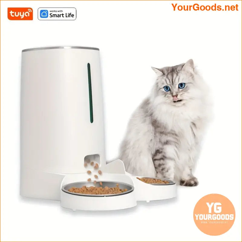 Smart Feeder Pro 4L WiFi Automatic Pet Feeder with Remote Control - YourGoods Online Shop