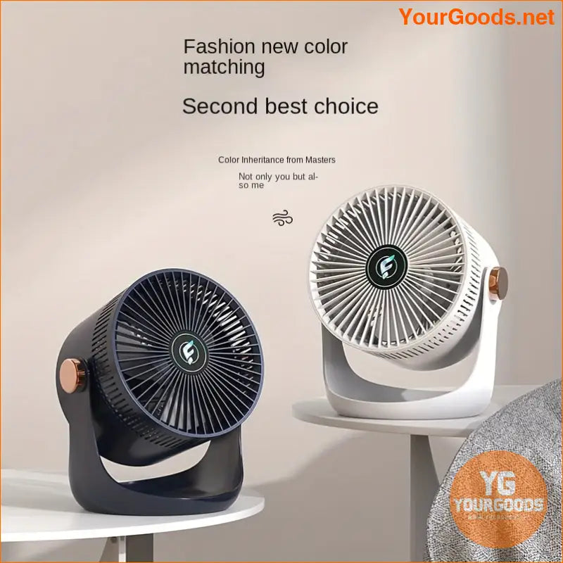 Smart Home DualPurpose Electric Fan Wall Desk - YourGoods Online Shop