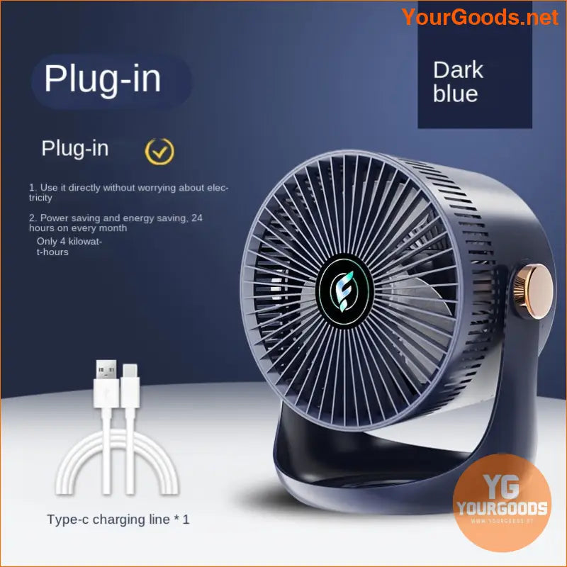 Smart Home DualPurpose Electric Fan Wall Desk - YourGoods Online Shop