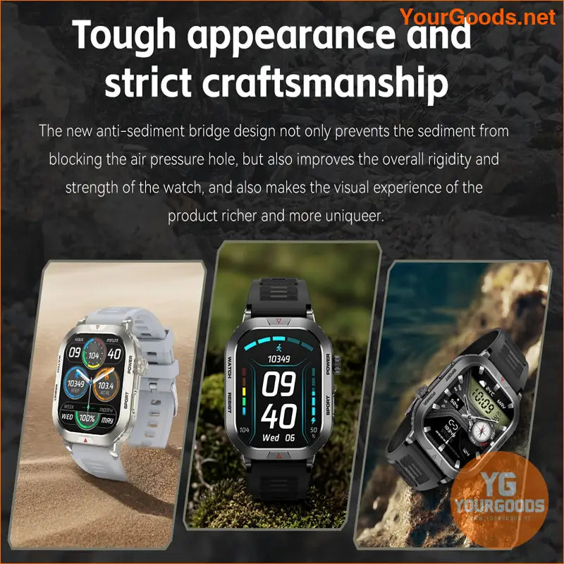 Smart Watch Calls Sports Fitness Sleep Tracker - YourGoods Online Shop