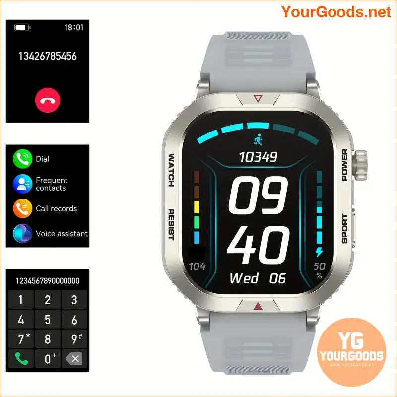 Smart Watch Calls Sports Fitness Sleep Tracker - YourGoods Online Shop