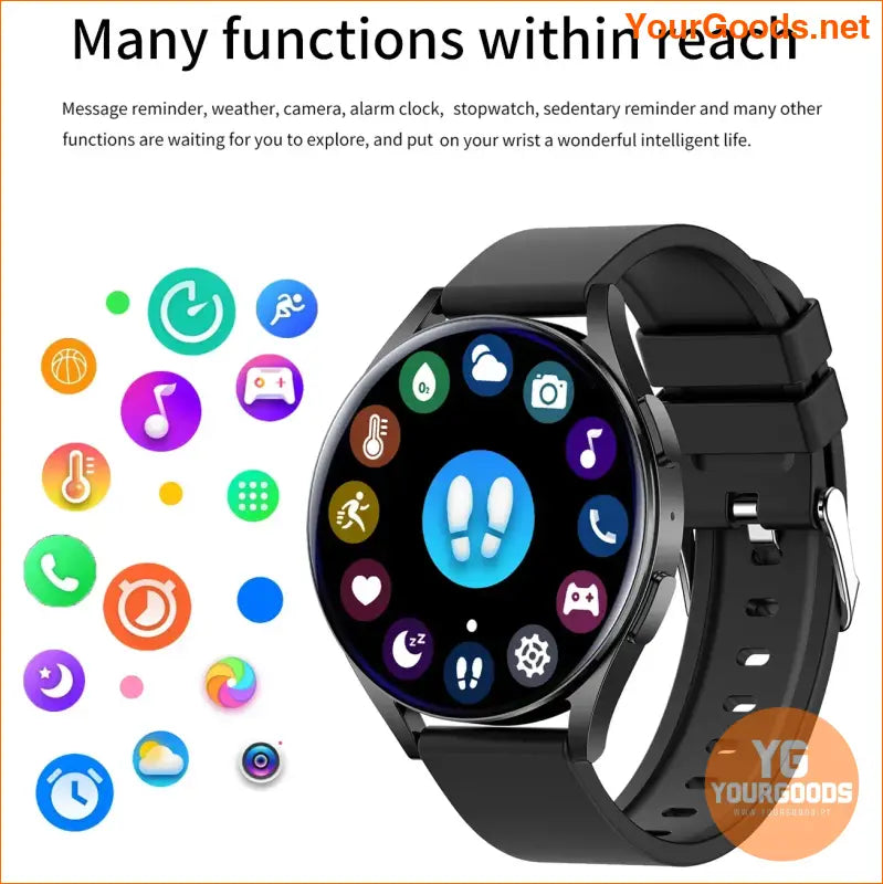 Smartwatch 6 HD Touch Health Monitoring Bluetooth Calls - YourGoods Online Shop