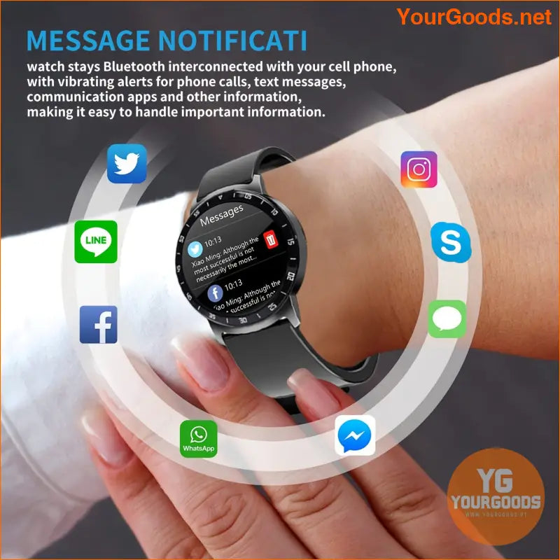 Smartwatch with Earbuds 139 IPS Long Standby - YourGoods Online Shop