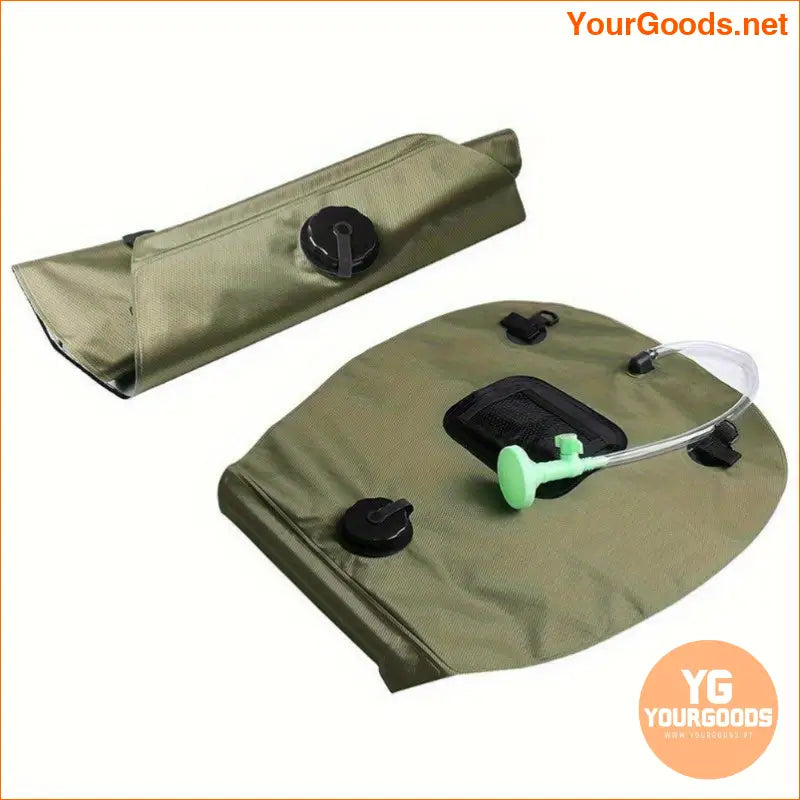 Solar Heated 5 Gallon Portable Camping Shower Bag - YourGoods Online Shop