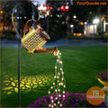 Solar Watering Can with String Lights | Retro Garden Decor - YourGoods Online Shop