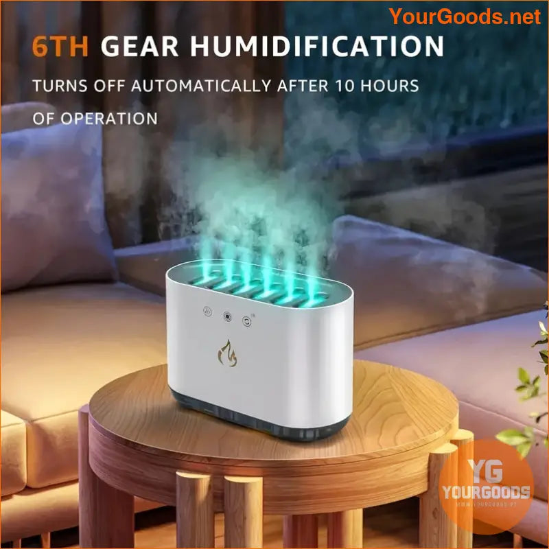 SoundReactive 900ml LED Music Humidifier Home Office Decor - YourGoods Online Shop