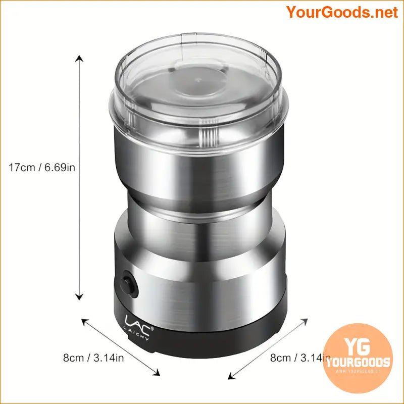 Stainless Steel LAC Handheld Electric Coffee Grinder Compact and Portable - YourGoods Online Shop