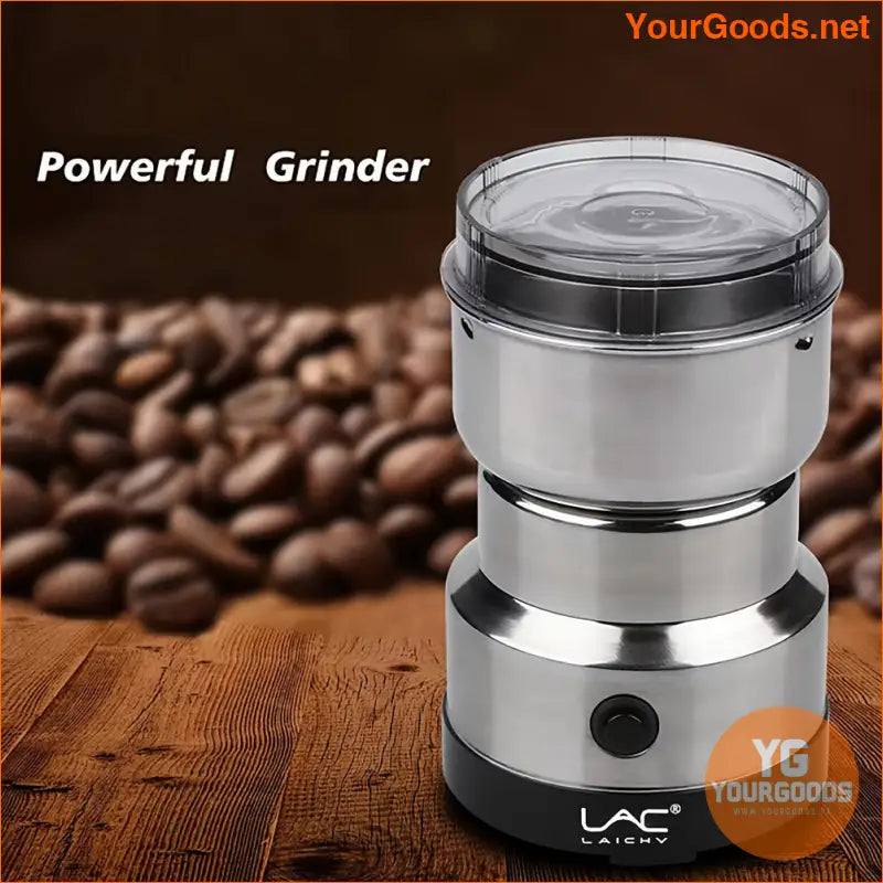 Stainless Steel LAC Handheld Electric Coffee Grinder Compact and Portable - YourGoods Online Shop