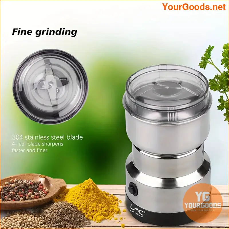 Stainless Steel LAC Handheld Electric Coffee Grinder Compact and Portable - YourGoods Online Shop