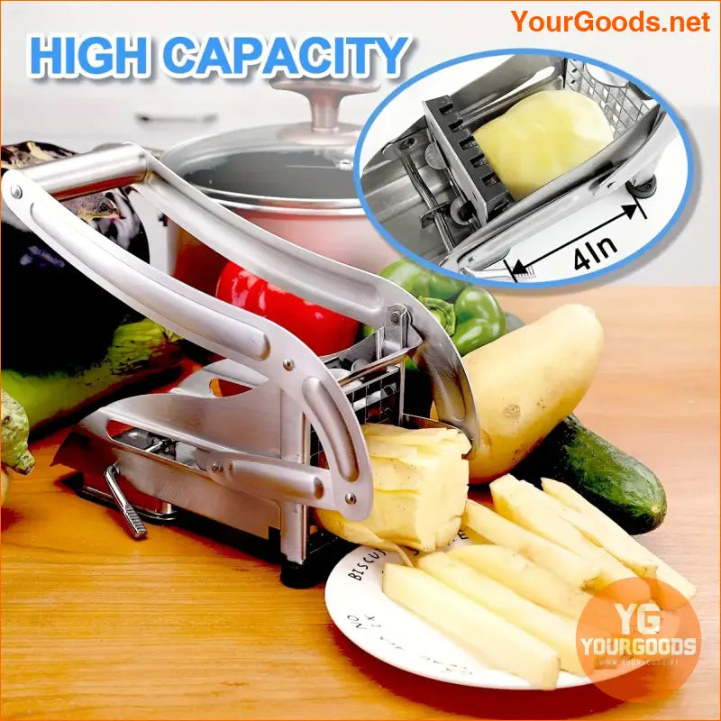 Stainless Steel Multifunctional Cutter for Fruits and Vegetables - YourGoods Online Shop