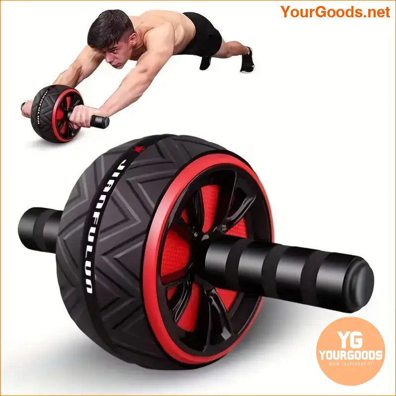 Stainless Steel Pro Ab Wheel Ultimate Core Trainer - YourGoods Online Shop