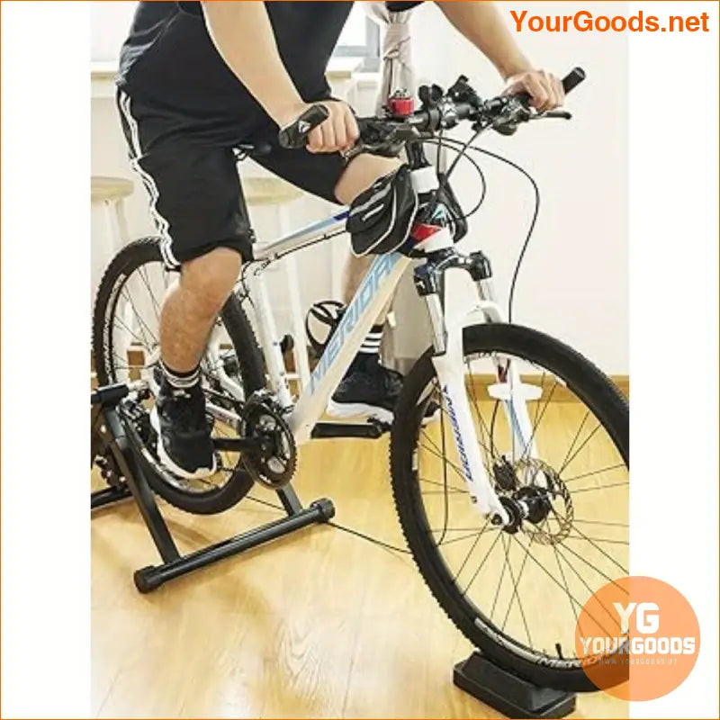 Steel Magnetic Bike Trainer Stand with Riser - YourGoods Online Shop