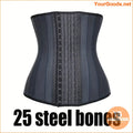 SteelBoned Latex Waist Trainer Slimming Corset Belt - YourGoods Online Shop