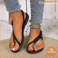 Stylish Buckle Strap Womens Flat Sandals for Koningsdag - YourGoods Online Shop