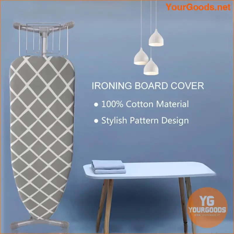 Stylish Pattern Ironing Board Cover for Efficient Wrinkle Removal - YourGoods Online Shop