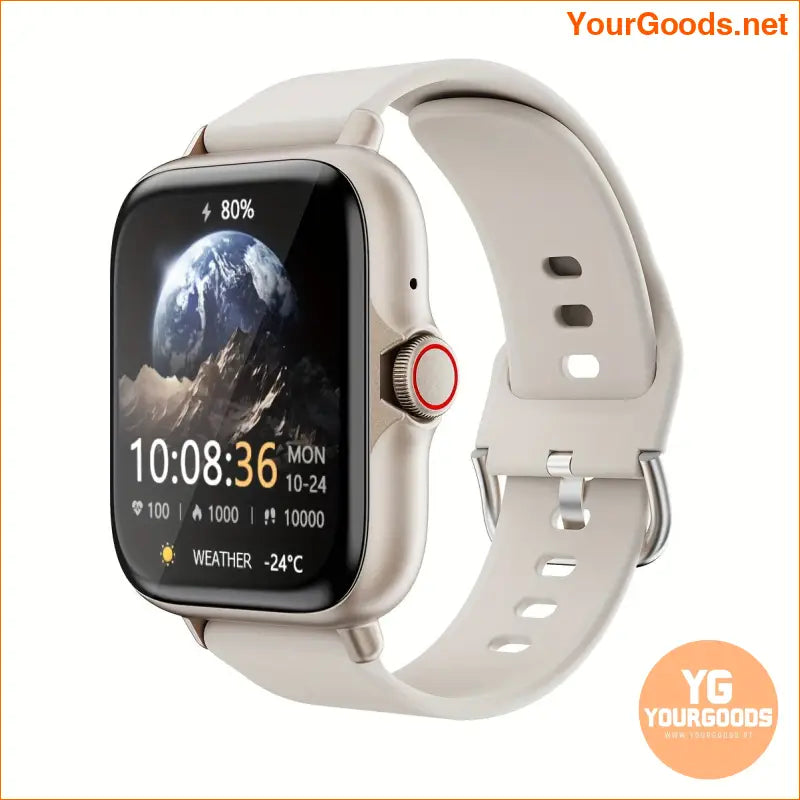 Stylish Waterproof 183 Smartwatch with Fitness Sleep Tracking - YourGoods Online Shop