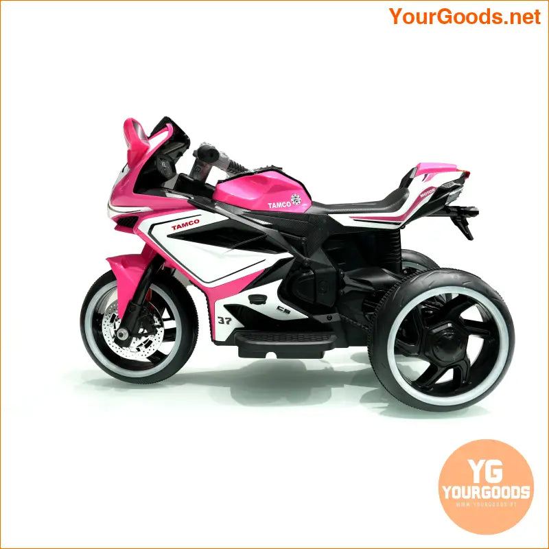 Tamco 6V Pink Ride On Motorcycle for Girls - YourGoods Online Shop