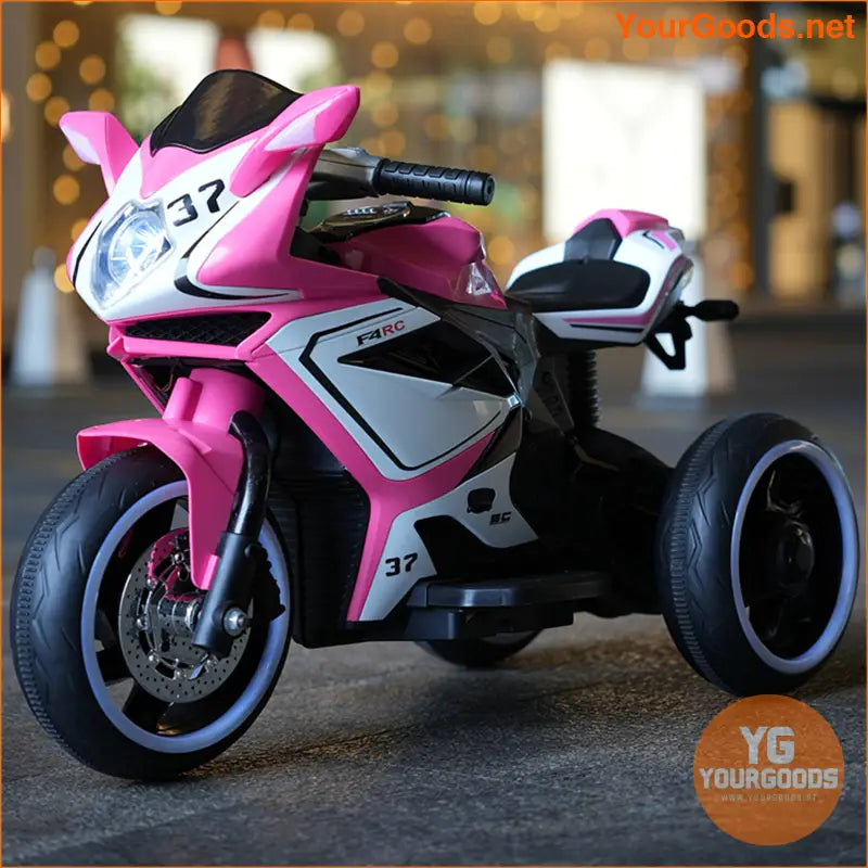 Tamco 6V Pink Ride On Motorcycle for Girls - YourGoods Online Shop