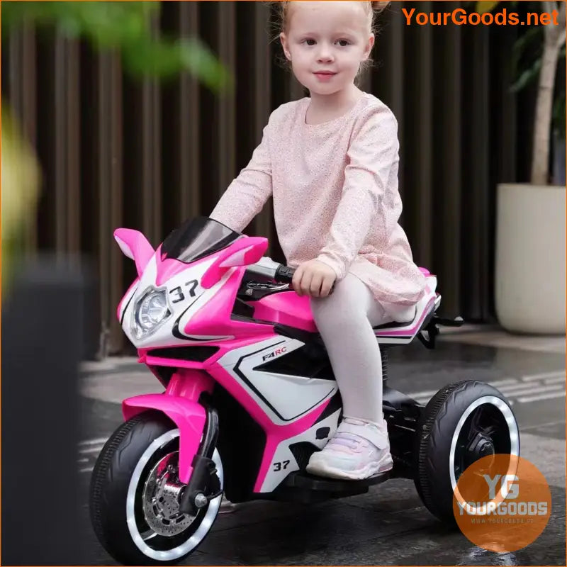 Tamco 6V Pink Ride On Motorcycle for Girls - YourGoods Online Shop