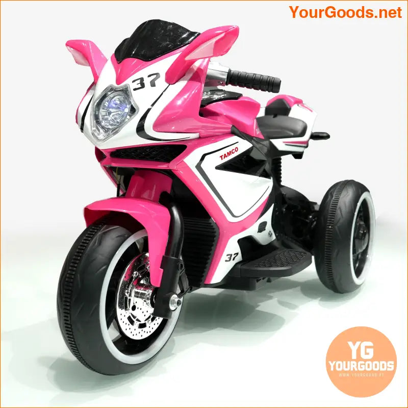 Tamco 6V Pink Ride On Motorcycle for Girls - YourGoods Online Shop