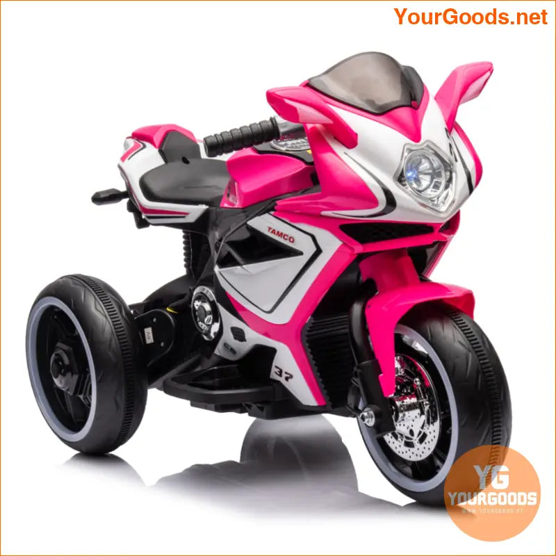 Tamco 6V Pink Ride On Motorcycle for Girls - YourGoods Online Shop