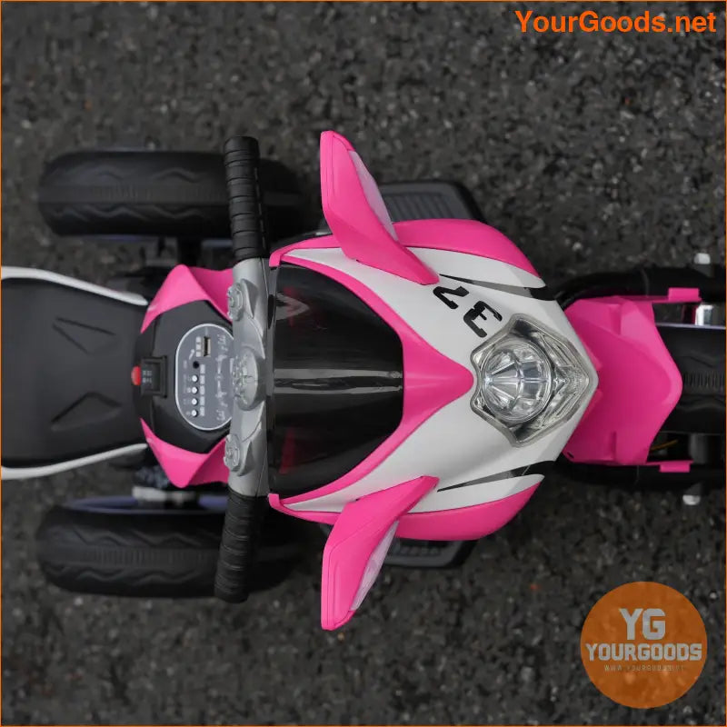 Tamco 6V Pink Ride On Motorcycle for Girls - YourGoods Online Shop