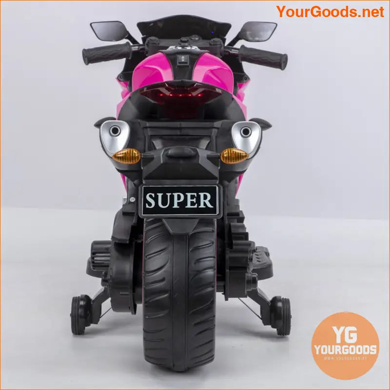 Tamco Kids 12V Electric Motorcycle with Training Wheels - YourGoods Online Shop