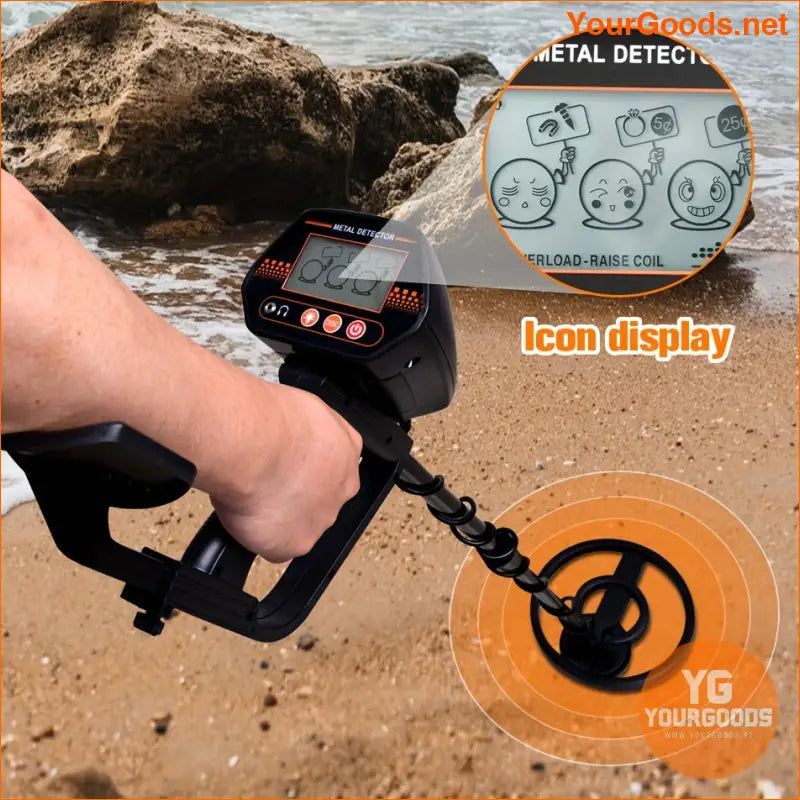 Treasure Hunter Pro High Sensitivity Metal Detector for Adults - YourGoods Online Shop