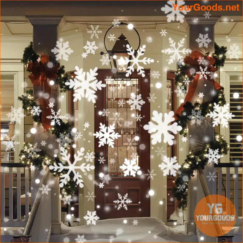 Twinkle Star Snow flake LED Christmas Projector Lights - YourGoods Online Shop