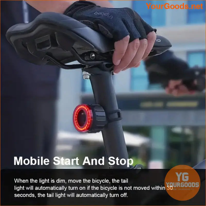 TWOOC Smart Brake Sensing LED Bicycle Taillight - YourGoods Online Shop