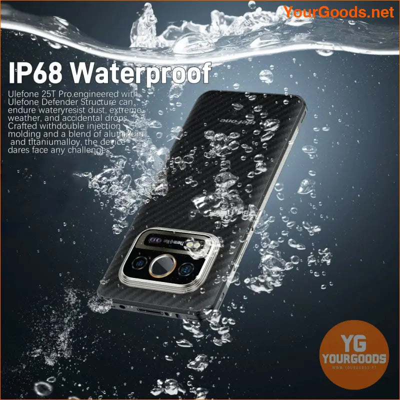 Ulefone 25T Pro 5G Rugged Phone with Thermal Imaging and Night Vision - YourGoods Online Shop