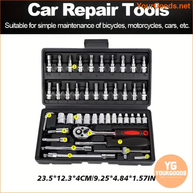 Ultimate Auto Mechanic Tool Kit Premium, All-In-One Solution for Car, Bike, & Motorcycle - YourGoods Online Shop