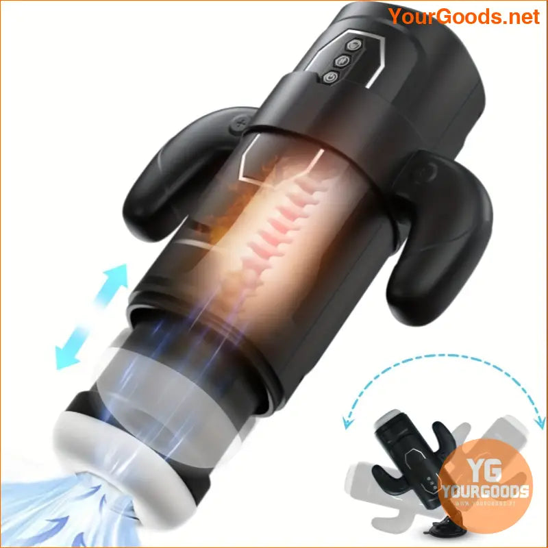 Ultimate Automatic Sucking Male Masturbator with Heating Thrusting - YourGoods Online Shop