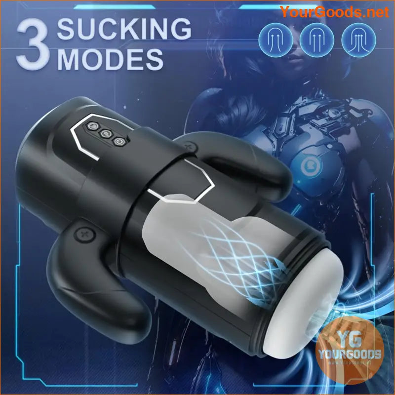 Ultimate Automatic Sucking Male Masturbator with Heating Thrusting - YourGoods Online Shop