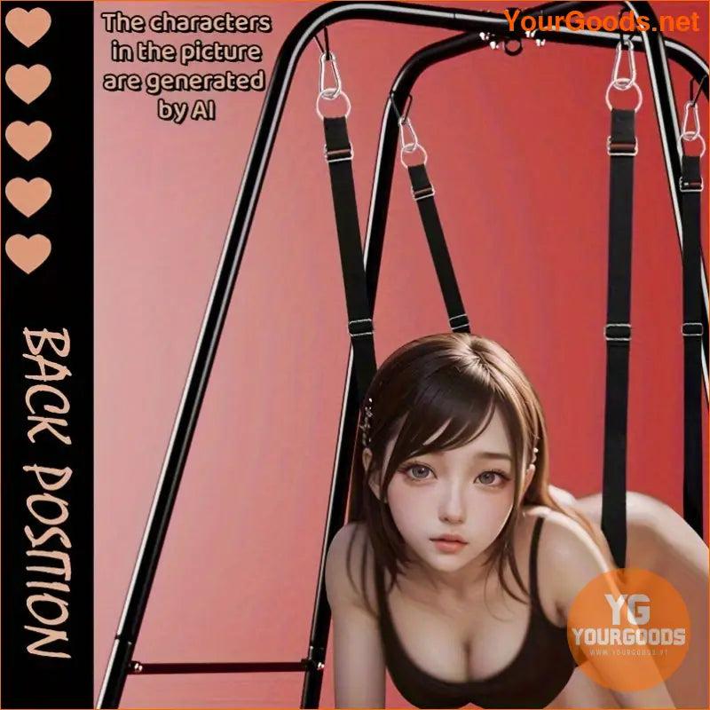 Ultimate BDSM Swing Set with Stand Harness for Couples - YourGoods Online Shop