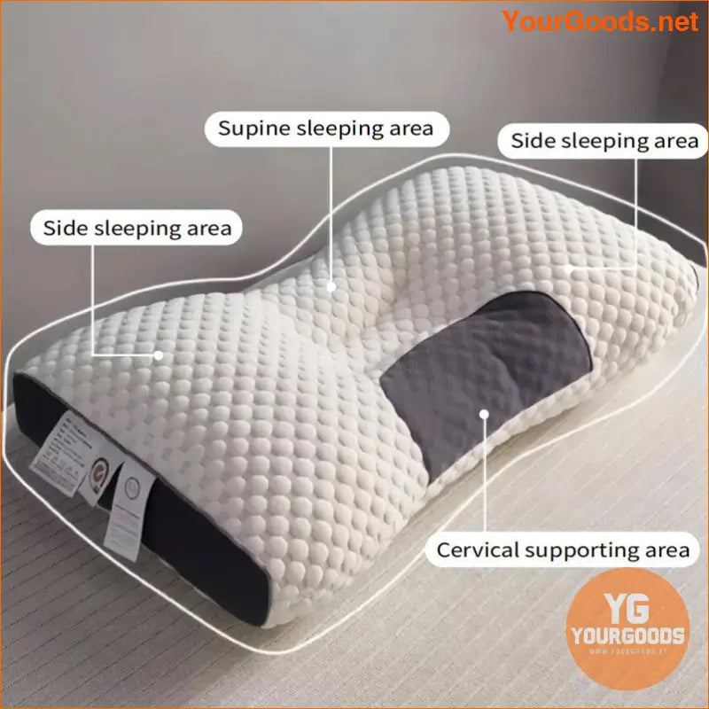 Ultimate Ergonomic Cervical Pillows Deep Sleep Support - YourGoods Online Shop